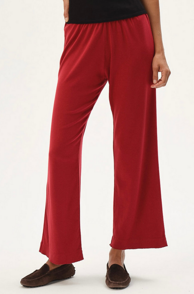 DONNI THE BABY RIB SCALLOP PANT
