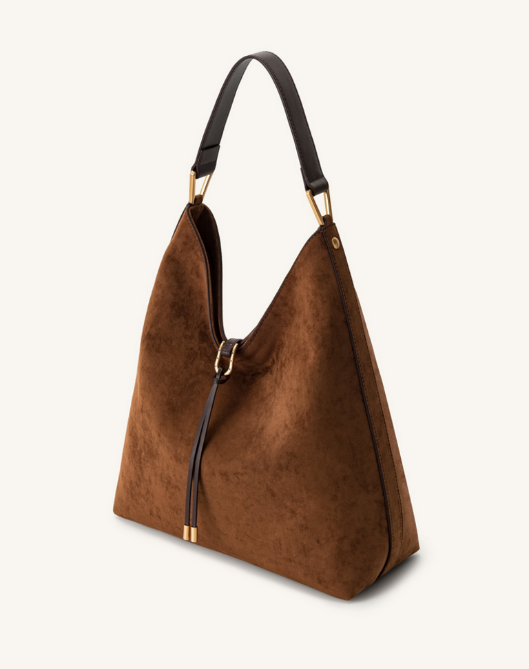 JW PEI ARIA FAUX SUEDE SHOULDER BAG