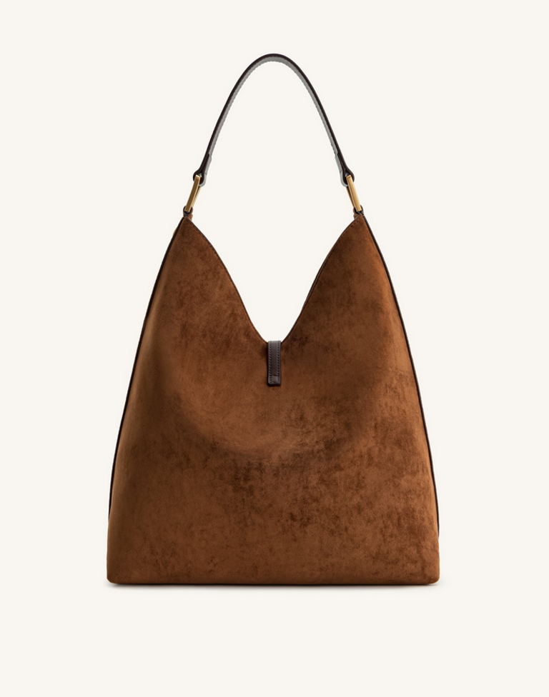 JW PEI ARIA FAUX SUEDE SHOULDER BAG