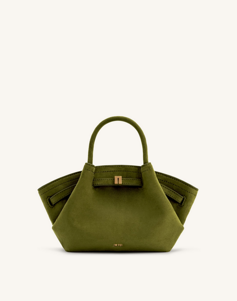 JW PEI HANA MINI FAUX SUEDE TOTE BAG