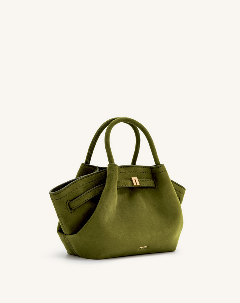 JW PEI HANA MINI FAUX SUEDE TOTE BAG