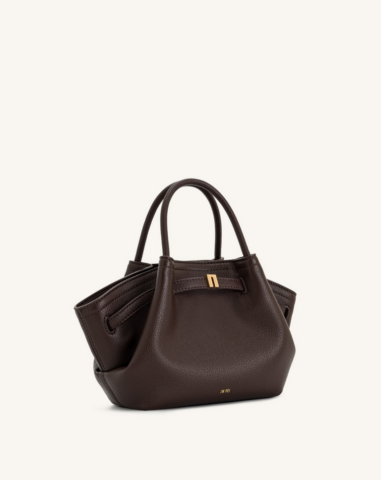 JW PEI HANA MINI FAUX SUEDE TOTE BAG