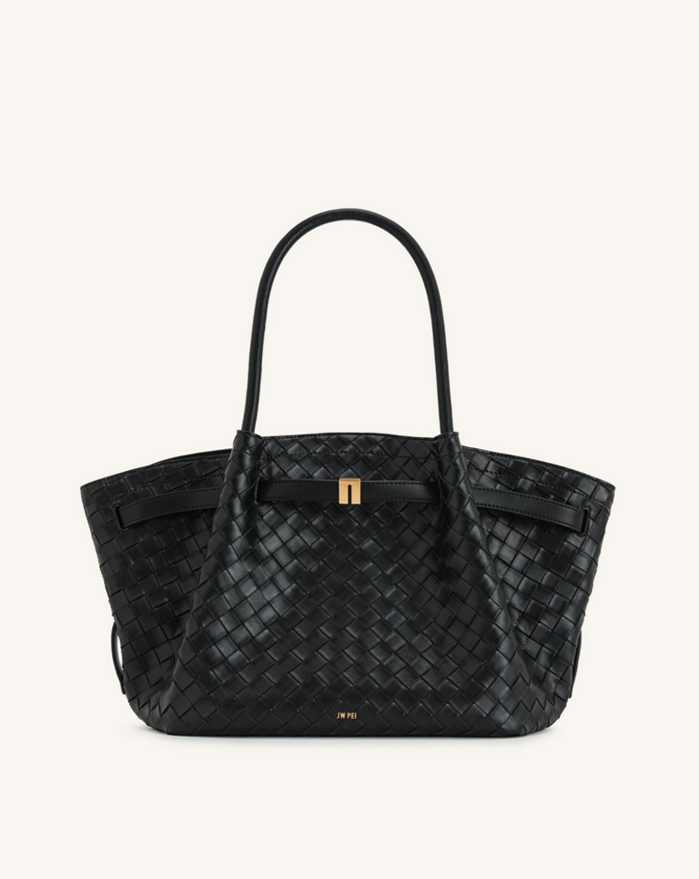 JW PEI HANA MEDIUM WEAVE TEXTURE BAG