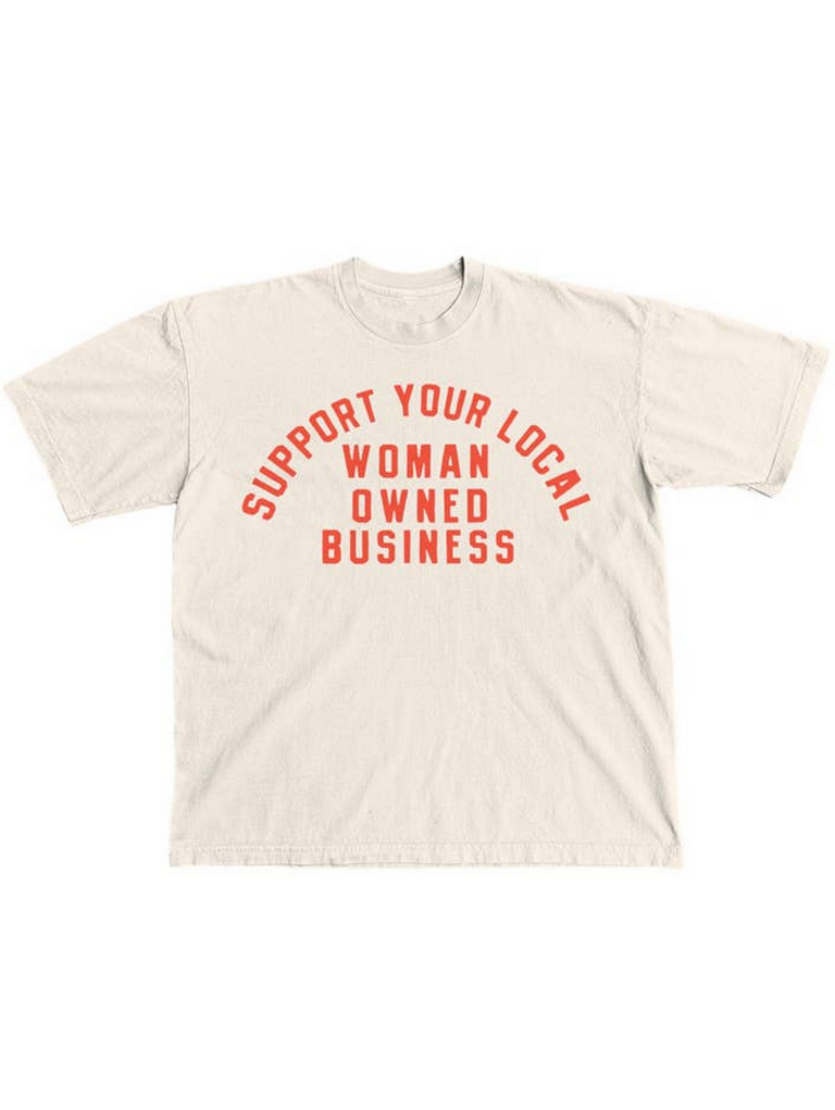 WE THE BABES SUPPORT LOCAL GRAPHIC TEE