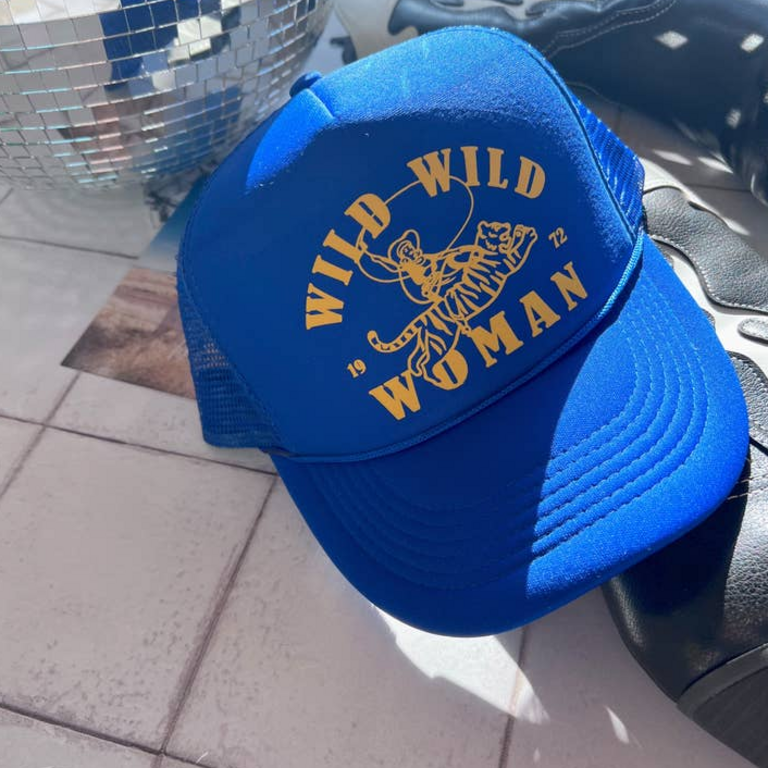 WE THE BABES WILD WILD WOMAN TRUCKER HAT