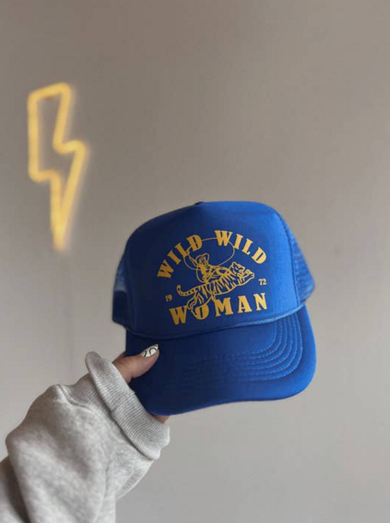 WE THE BABES WILD WILD WOMAN TRUCKER HAT