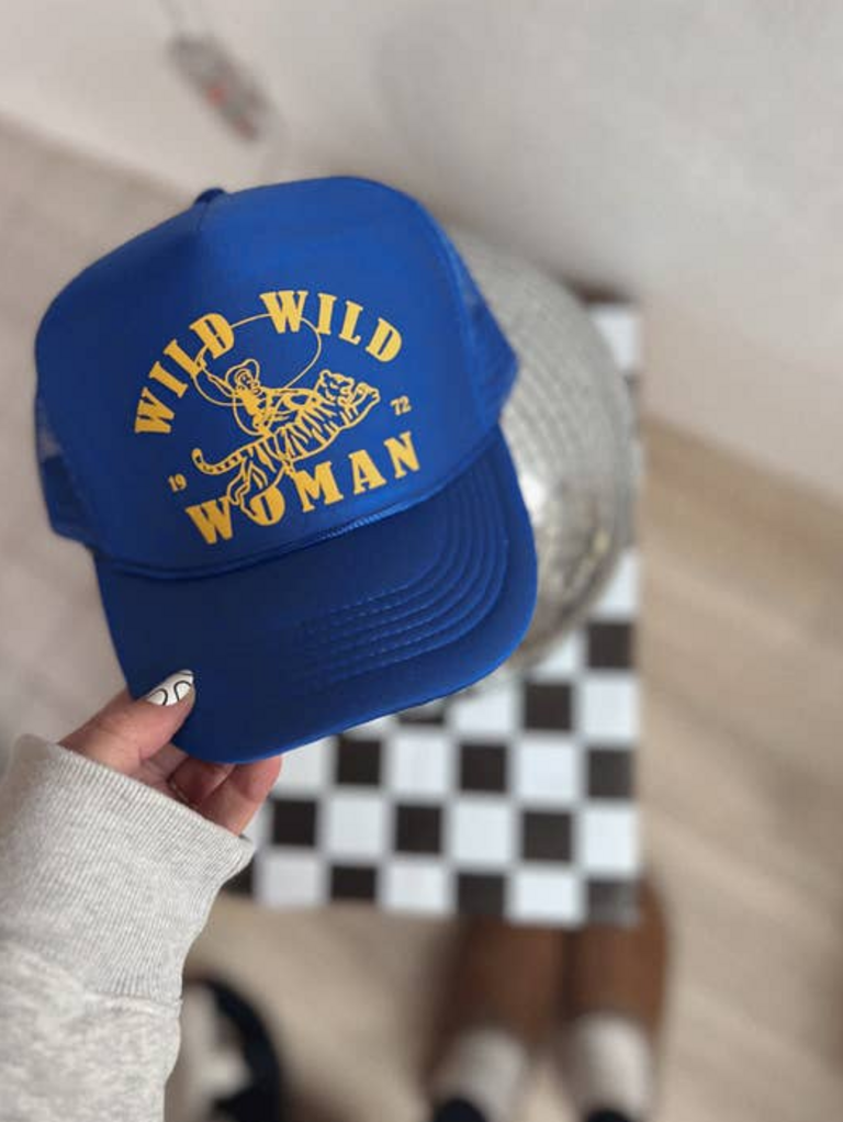 WE THE BABES WILD WILD WOMAN TRUCKER HAT