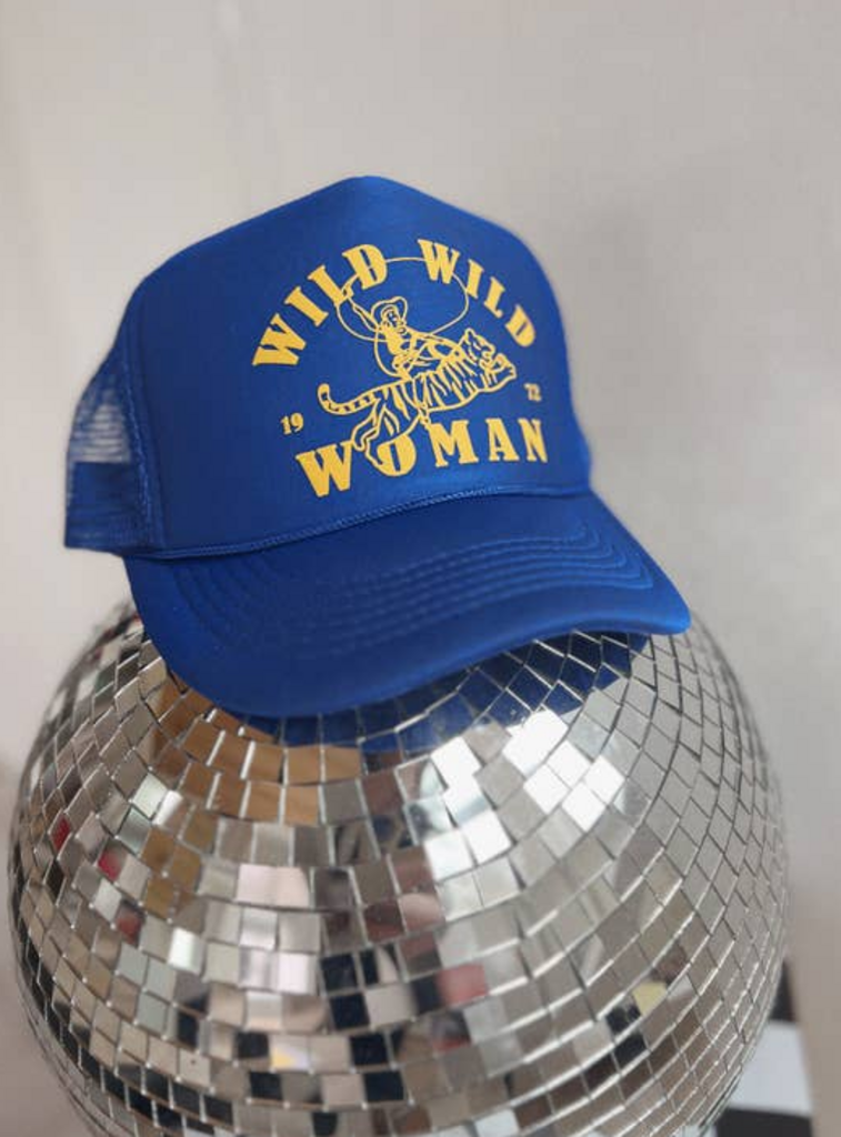WE THE BABES WILD WILD WOMAN TRUCKER HAT