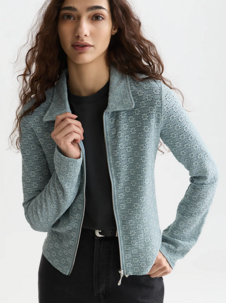 SCOTCH & SODA OPEN STRUCTURE ZIPPED L/S