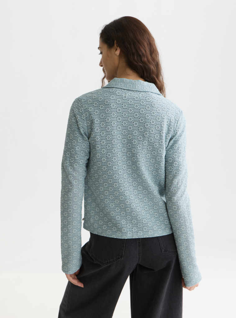 SCOTCH & SODA OPEN STRUCTURE ZIPPED L/S