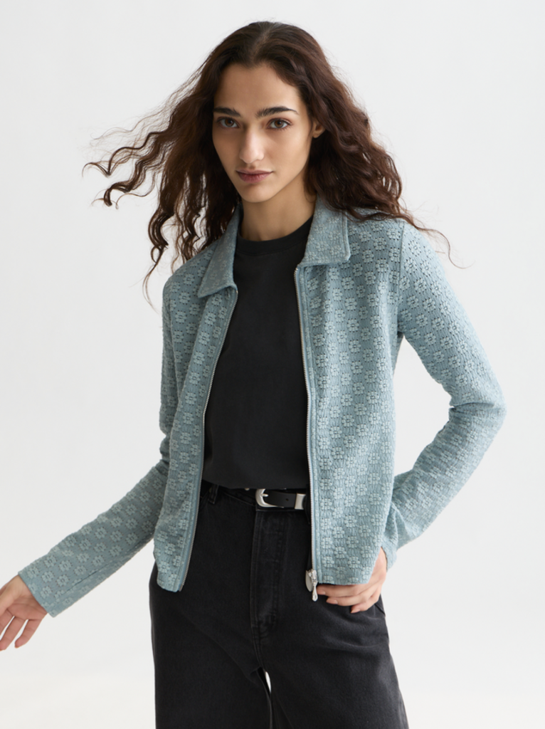 SCOTCH & SODA OPEN STRUCTURE ZIPPED L/S