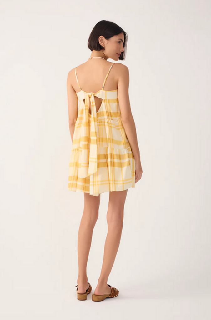 DRESS TO SLEEVELESS TIERED ROMPER