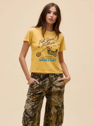 DAYDREAMER NOT YOUR MOTHER'S CHOPPERS BURNOUT TEE