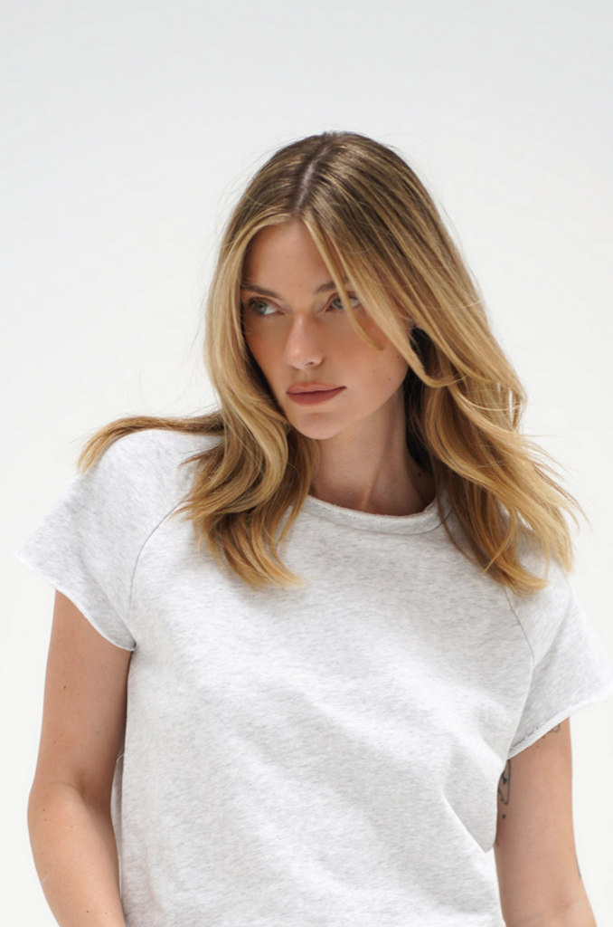 LNA SUMMER TERRY SHORT SLEEVE SWEATSHIRT