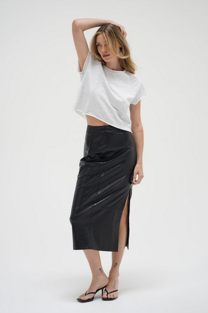 LNA SUMMER TERRY SHORT SLEEVE SWEATSHIRT
