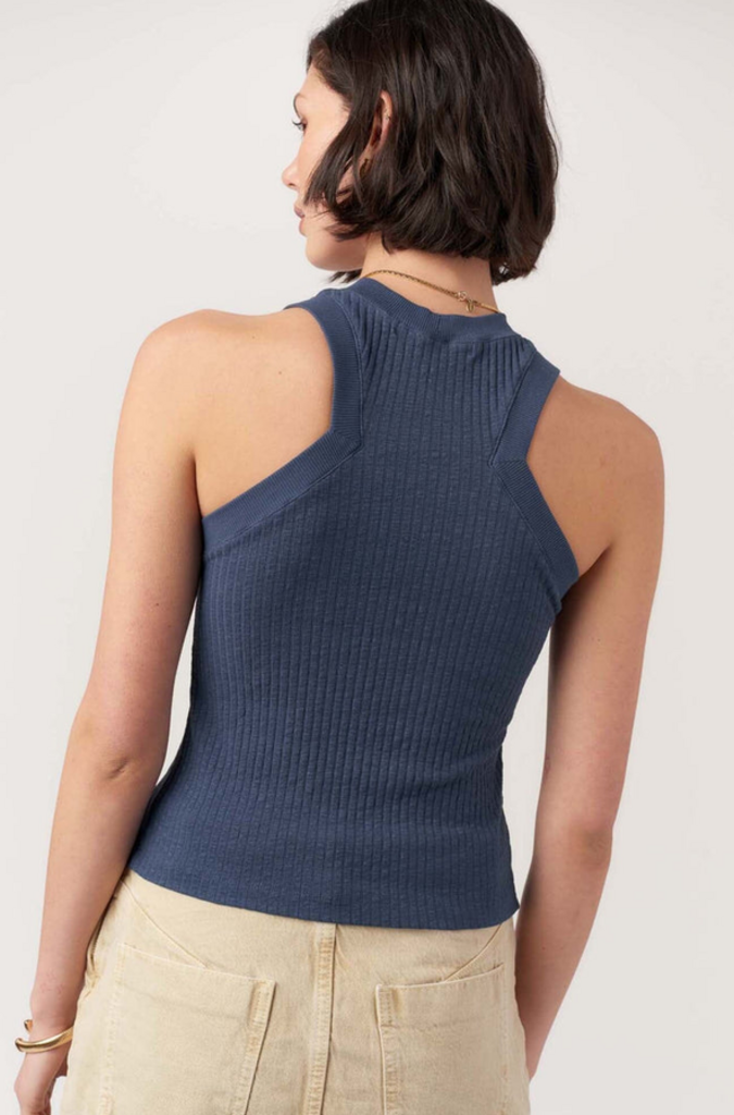 PROJECT SOCIAL T PLAYER RACERBACK RIB TANK