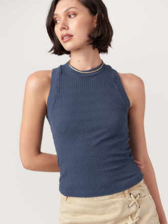 PROJECT SOCIAL T PLAYER RACERBACK RIB TANK