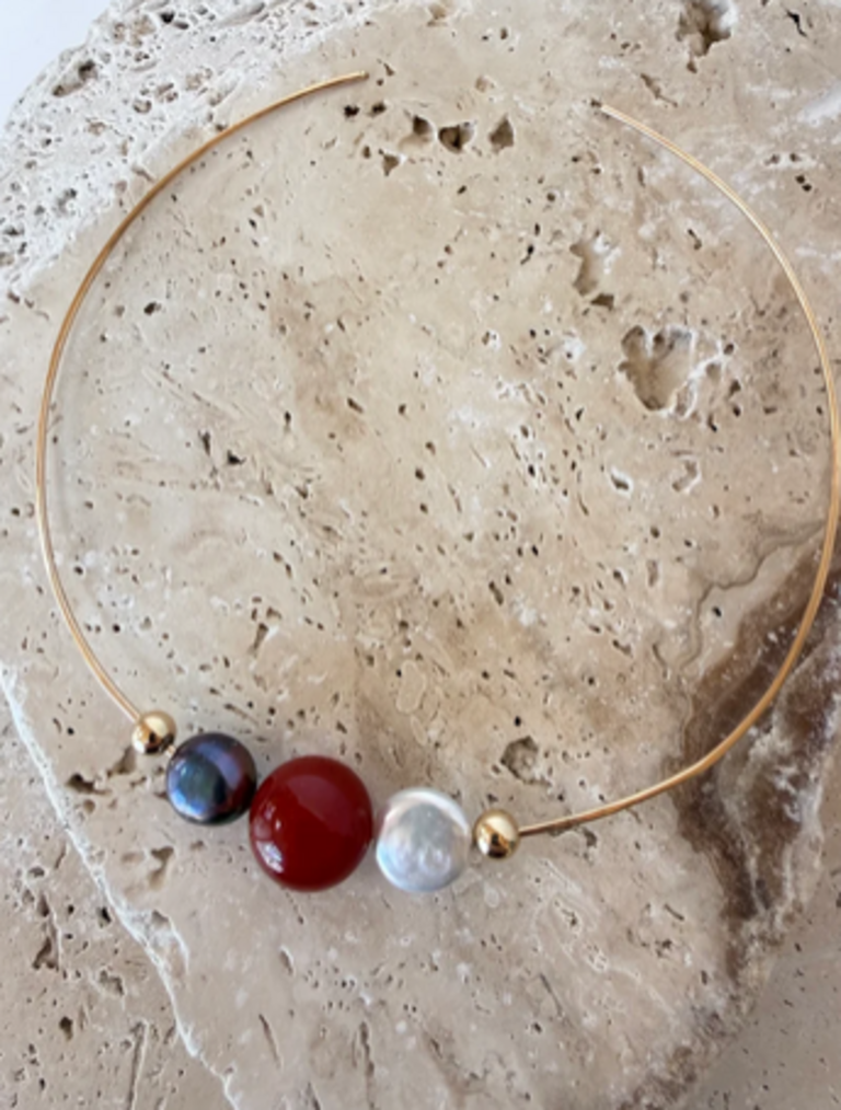 PARADIGM BIG BEAD CHOKER