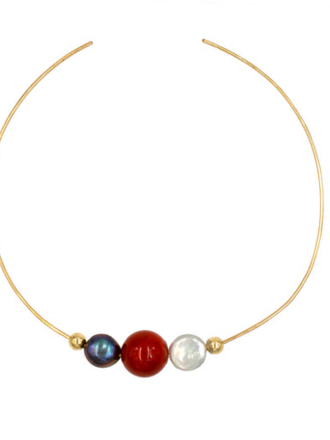 PARADIGM BIG BEAD CHOKER