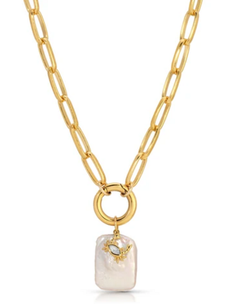 JURATE LA CRABBY CHIC PEARL NECKLACE