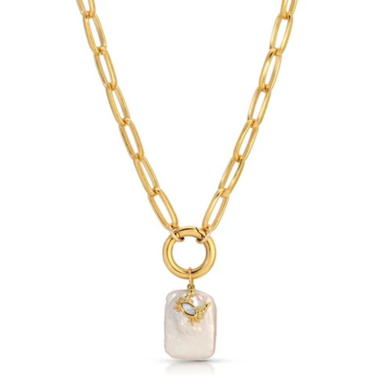 JURATE LA CRABBY CHIC PEARL NECKLACE