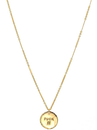 PARADIGM FUCK IT NECKLACE