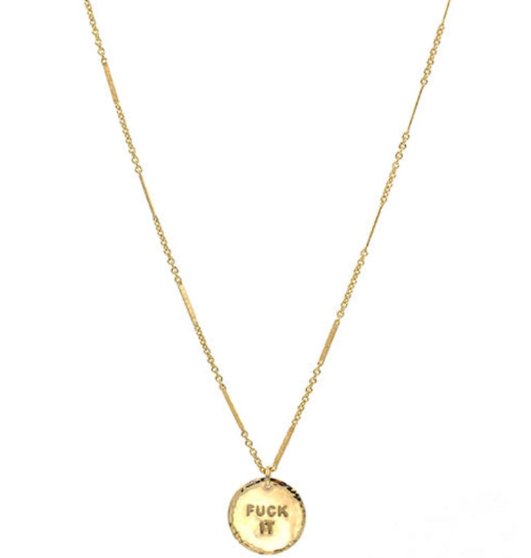 PARADIGM FUCK IT NECKLACE
