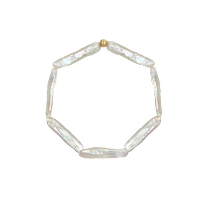 PARADIGM STICK PEARL BRACELET
