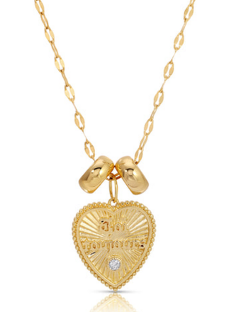 JURATE LA LOVE NOTE CHARM NECKLACE