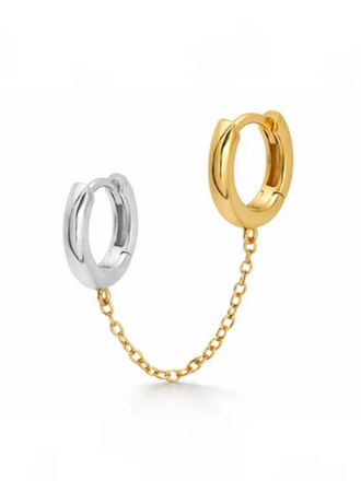 JURATE LA DUET DOUBLE PIERCING HOOP