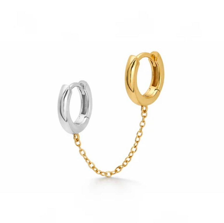 JURATE LA DUET DOUBLE PIERCING HOOP
