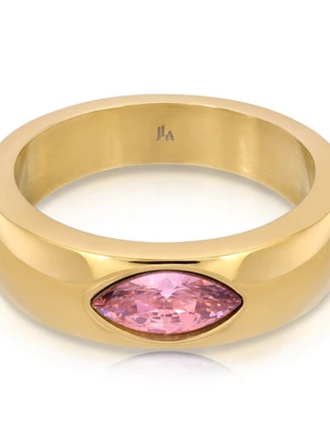 JURATE LA FALLON PINK SPINEL RING