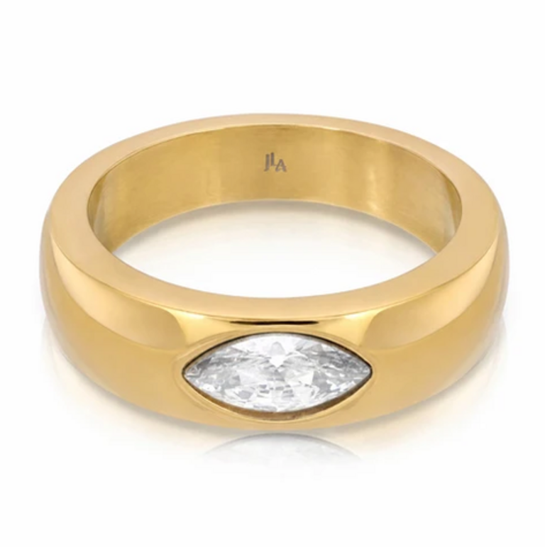 JURATE LA FALLON MARQUISE DIAMOND RING