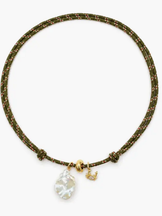 JURATE LA HIGH TIDE PARACORD CHARM NECKLACE