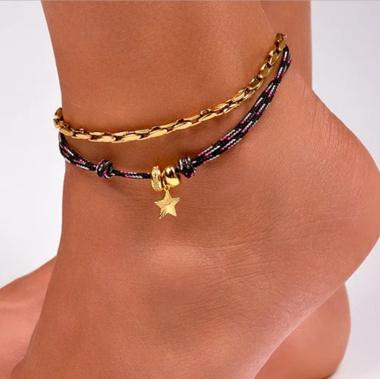 JURATE LA DEEP END PARACORD CHARM BRACELET