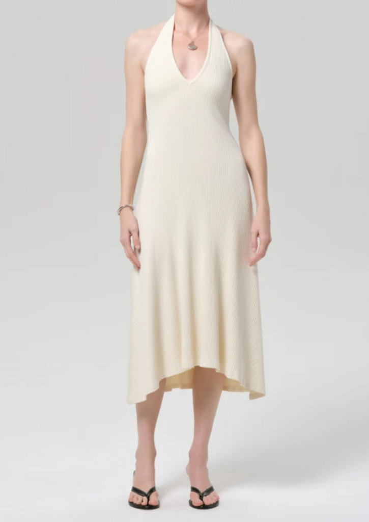 CITIZENS OF HUMANITY MILA HALTER DRESS