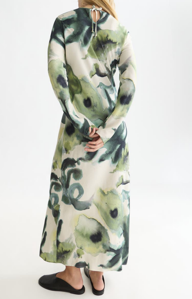 SCOTCH & SODA PRINTED ANKLE LENGTH DRESS