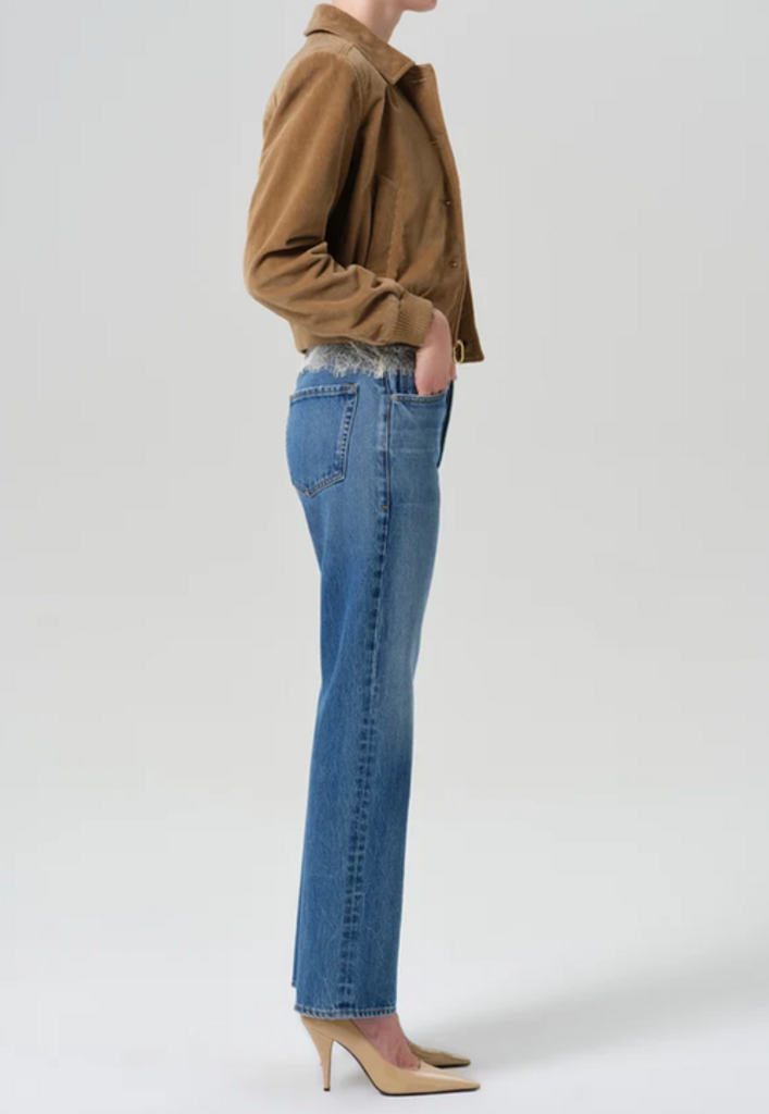 CITIZENS OF HUMANITY 90S FRENCH HIGH RISE STRAIGHT JEAN