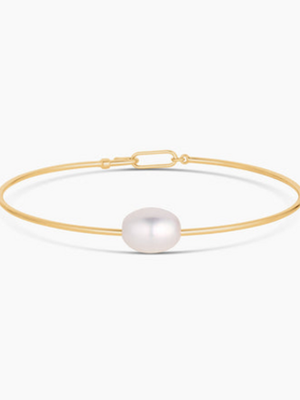 THATCH ISLA PEARL BANGLE BRACELET