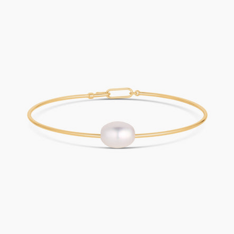THATCH ISLA PEARL BANGLE BRACELET