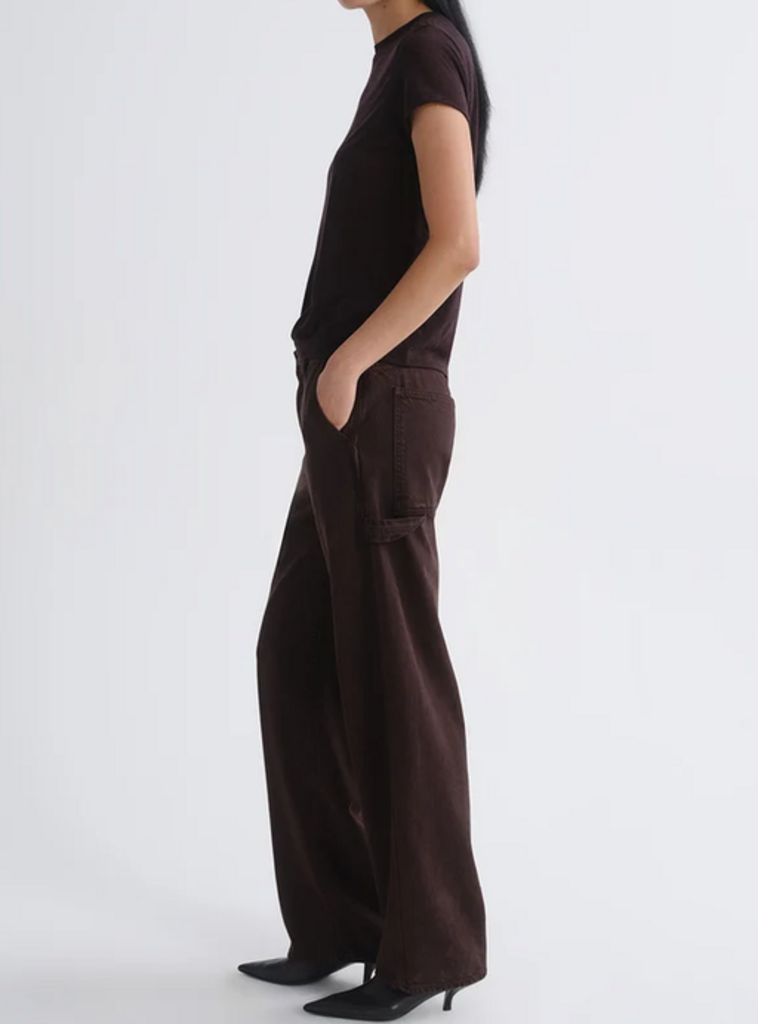 AGOLDE LONG LINE ADINE TEE