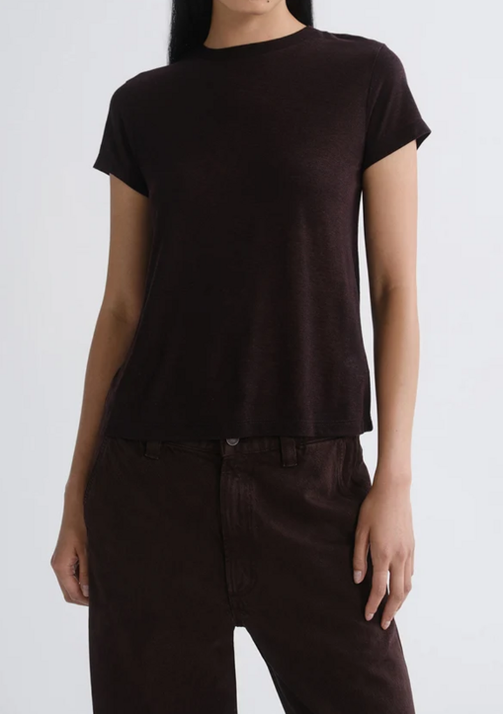 AGOLDE LONG LINE ADINE TEE