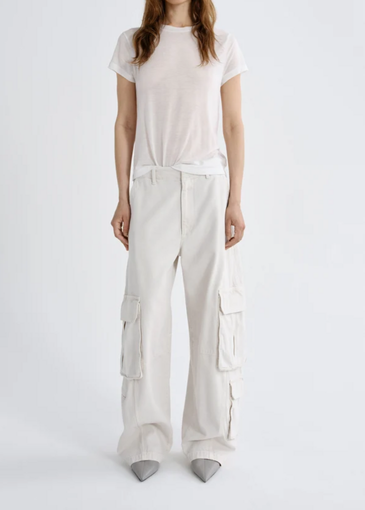 AGOLDE LONG LINE ADINE TEE