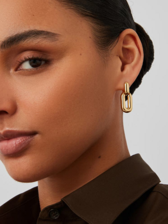 JENNYBIRD PUFFY DETACHABLE LINK EARRINGS