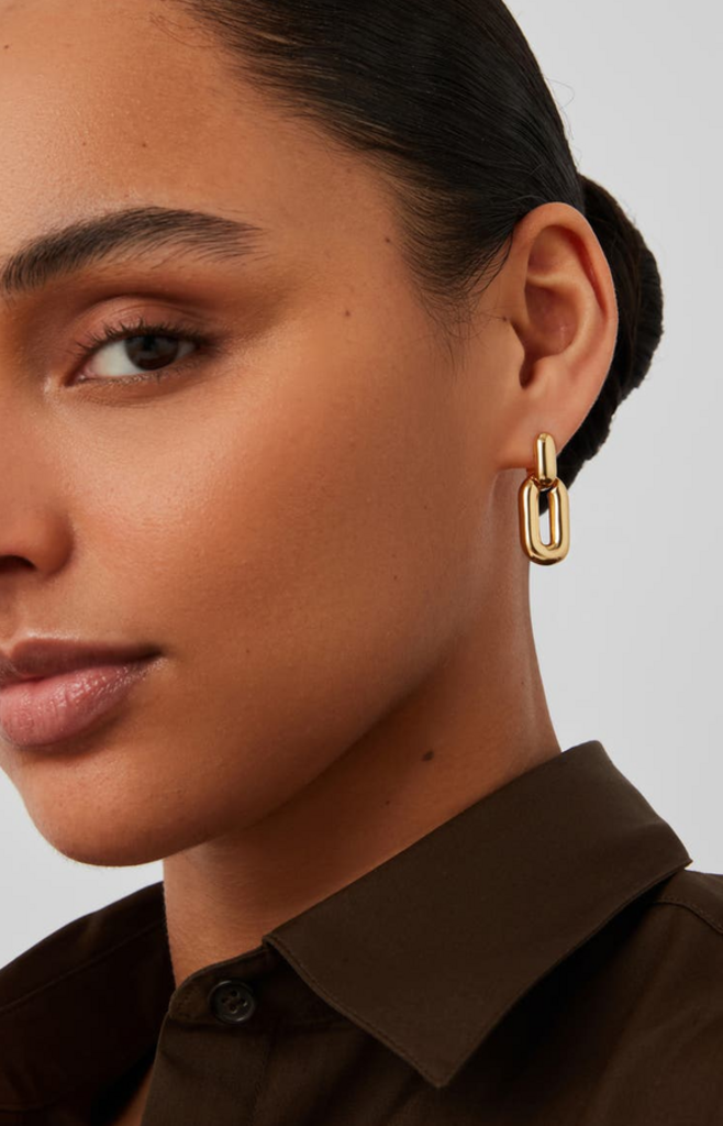 JENNYBIRD PUFFY DETACHABLE LINK EARRINGS