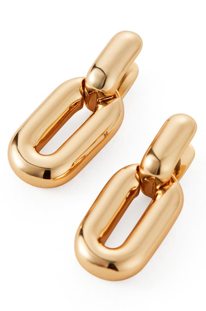 JENNYBIRD PUFFY DETACHABLE LINK EARRINGS