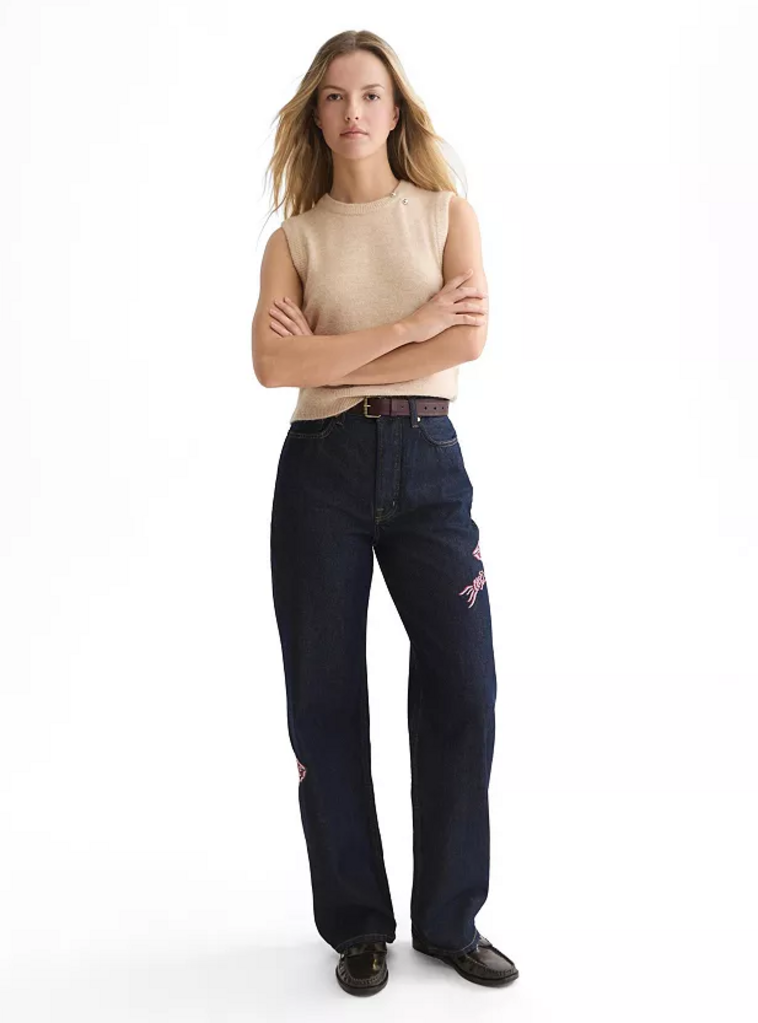 SCOTCH & SODA HARDWARE DETAIL KNITTED SPENCE