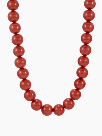 TWENTY COMPASS TERRACOTTA NECKLACE