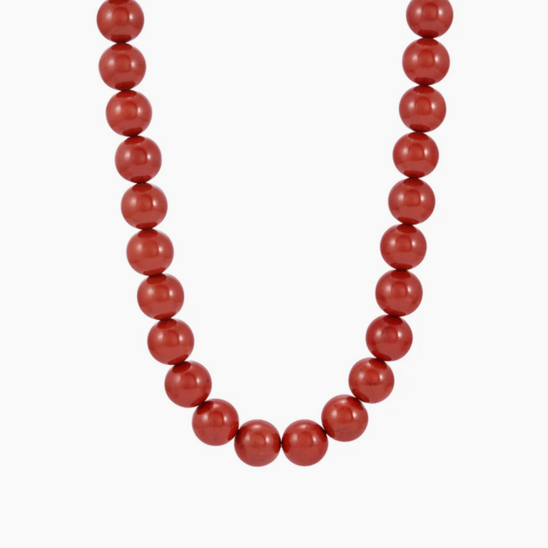 TWENTY COMPASS TERRACOTTA NECKLACE
