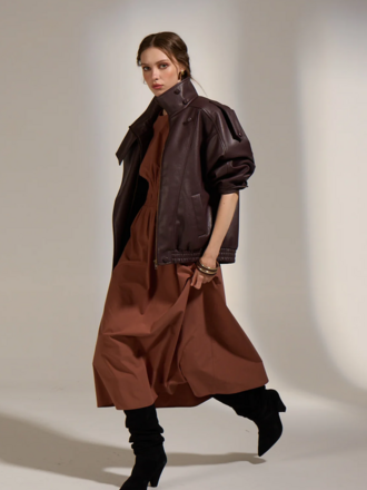 DELUC MISTI VEGAN LEATHER JACKET
